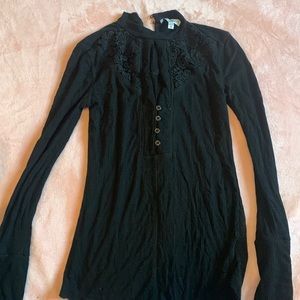 Long sleeve stretch top